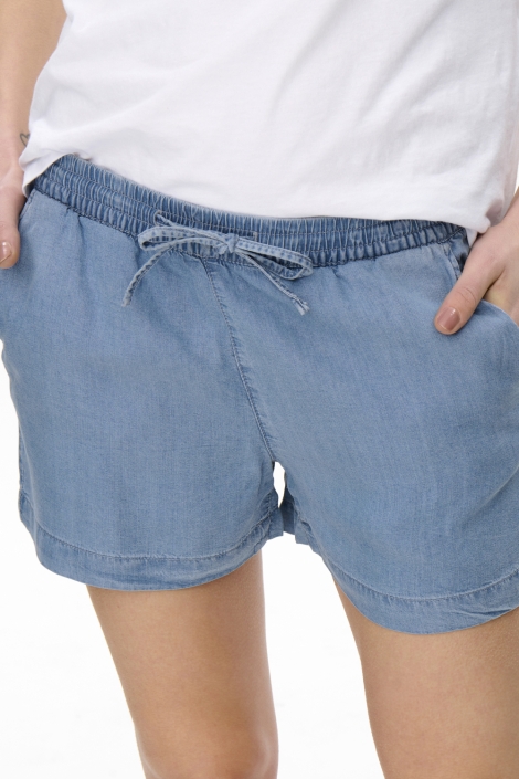 Only blauwe dames korte broek | Close up