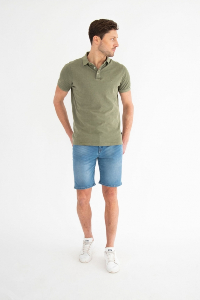 Donders blauwe heren korte broek | Model