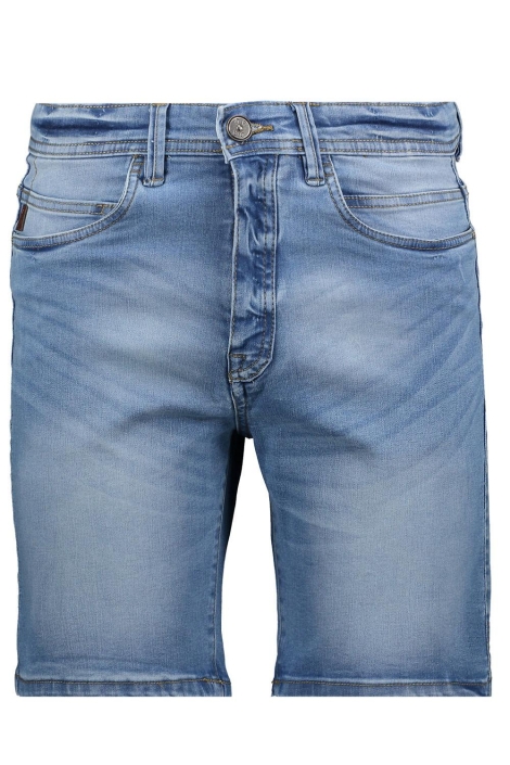 Donders blauwe heren korte broek | Vooraanzicht