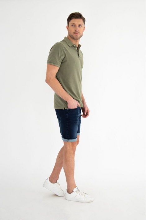 Donders blauwe heren korte broek | Model