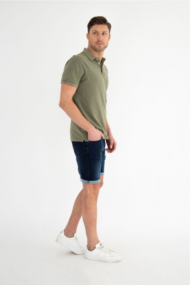 Donders blauwe heren korte broek | Model