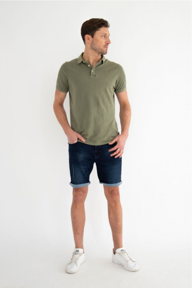 Donders blauwe heren korte broek | Model