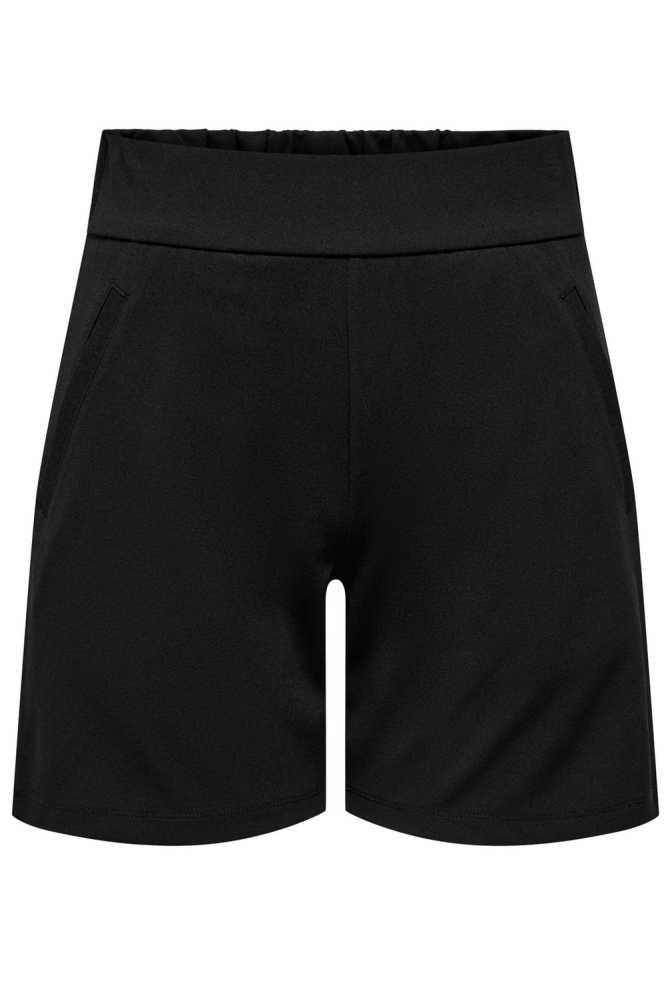 Jacqueline de Yong zwarte dames korte broek | Vooraanzicht