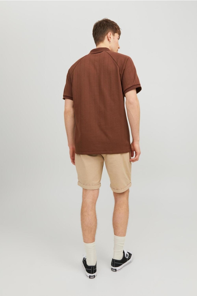 Jack & Jones beige heren korte broek | Model