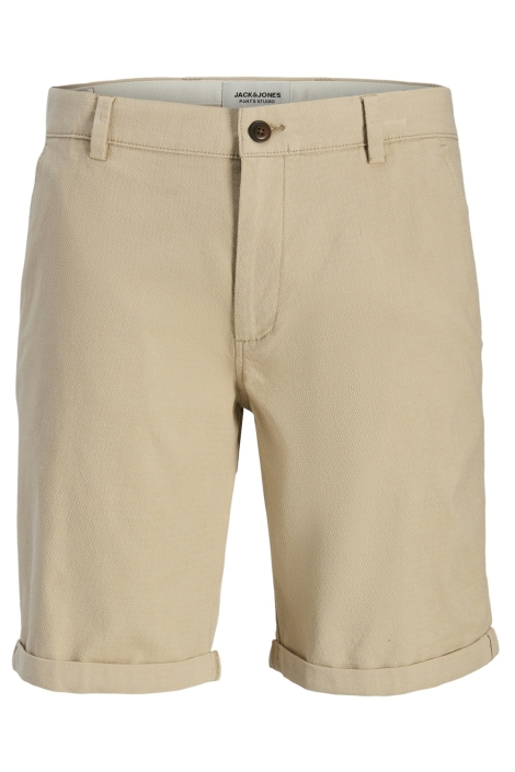 Jack & Jones beige heren korte broek | Vooraanzicht
