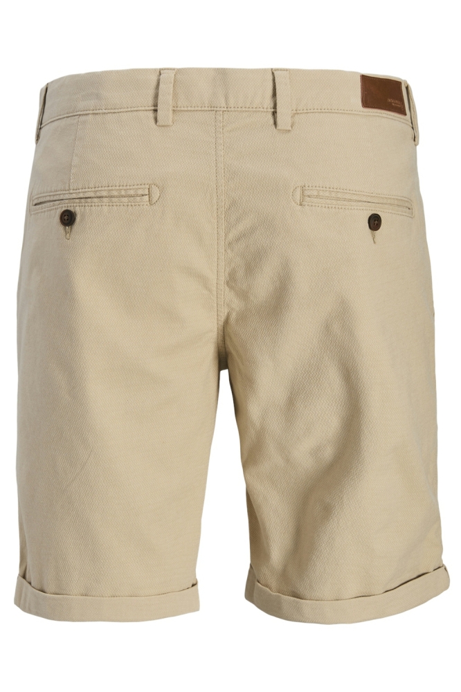 Jack & Jones beige heren korte broek | Achteraanzicht