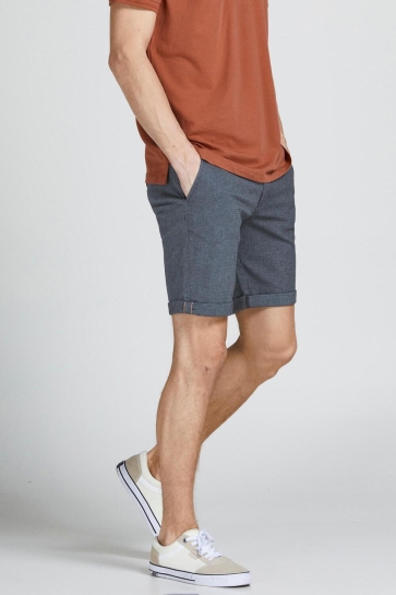 Jack & Jones Broek JPSTFURY JJSHORTS AKM SN 12206889 Faded Denim