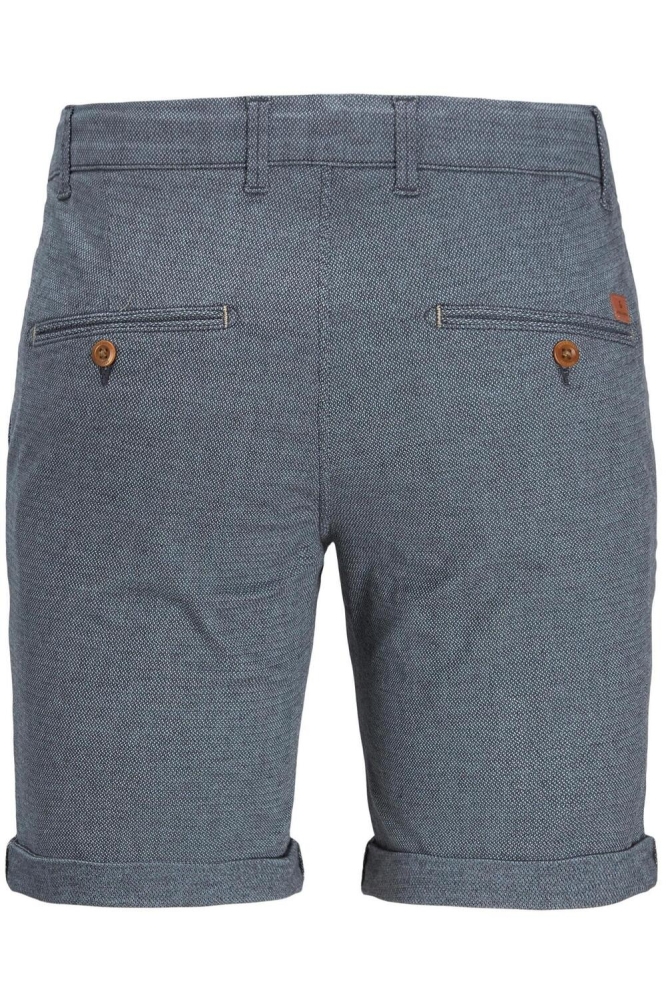 Jack & Jones grijze heren korte broek | Achteraanzicht