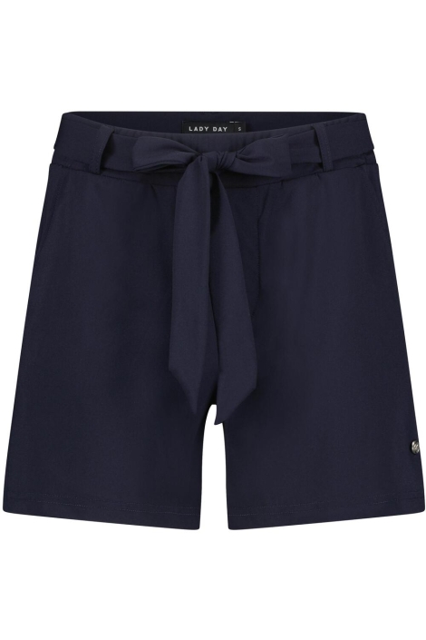 Lady Day blauwe dames korte broek | Vooraanzicht