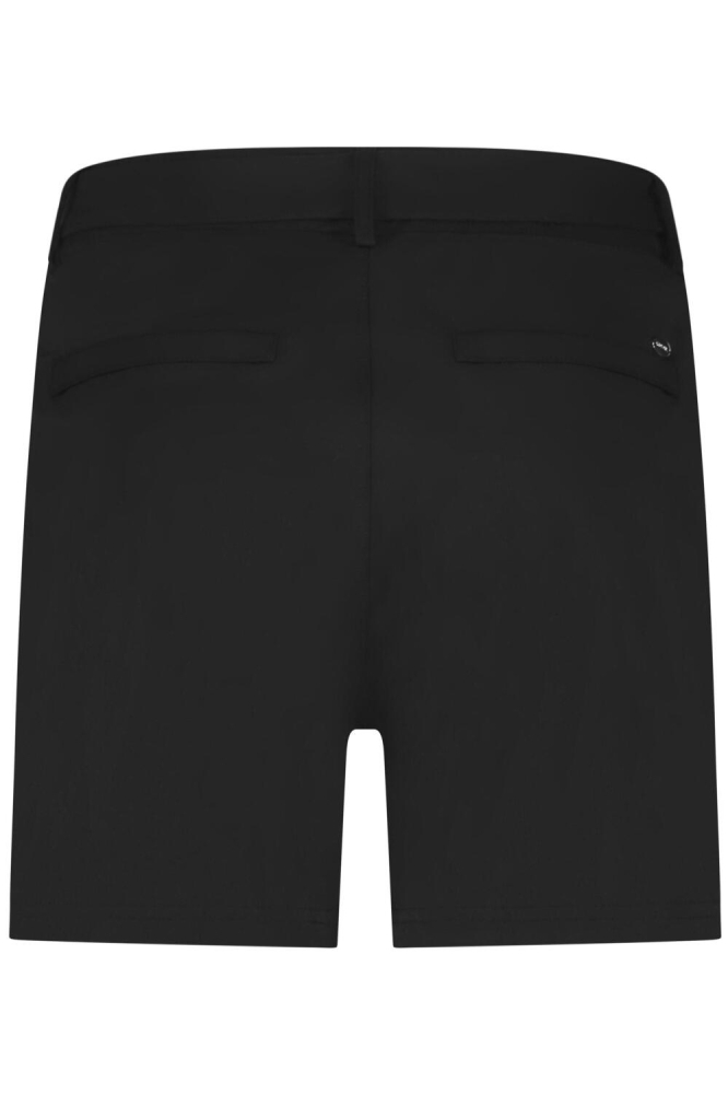 Lady Day zwarte dames korte broek | Achteraanzicht