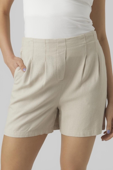 Vero Moda vmjesmilo hw shorts wvn ga noos Beige