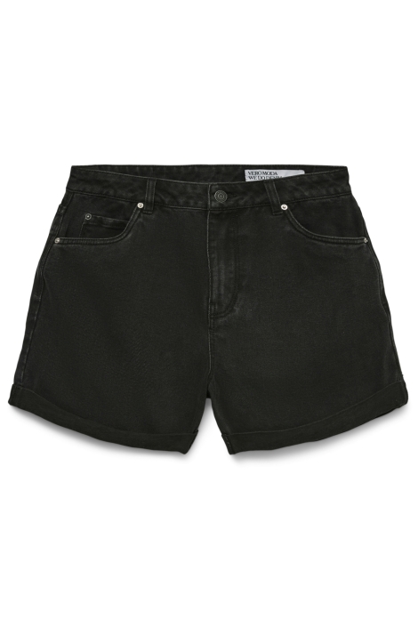 Vero Moda zwarte dames korte broek | Vooraanzicht