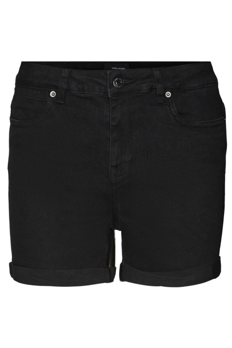 Vero Moda zwarte dames korte broek | Vooraanzicht