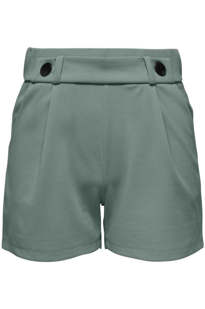 Jacqueline de Yong groene dames korte broek | Vooraanzicht