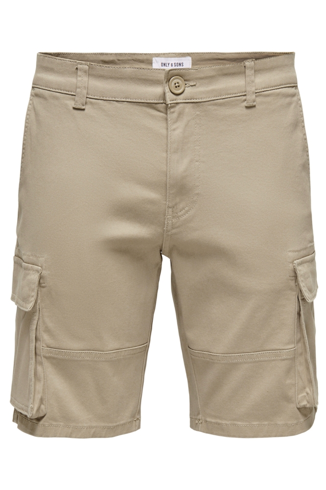 Only & Sons camel heren korte broek |