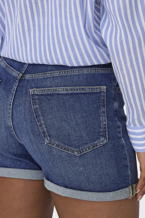Only blauwe dames korte broek | Close up