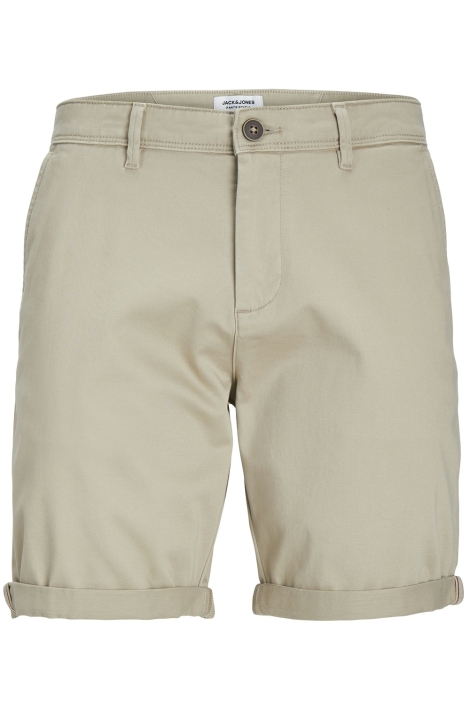 Jack & Jones beige heren korte broek | Vooraanzicht