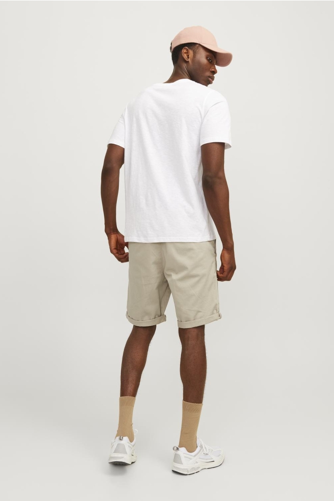 Jack & Jones beige heren korte broek | Model