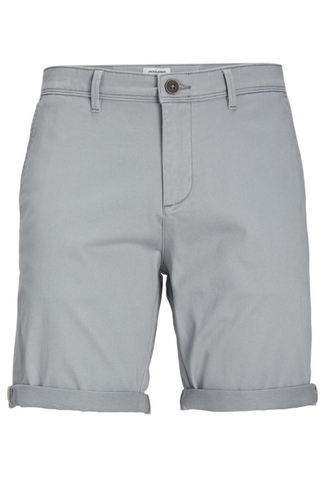 Jack & Jones grijze heren korte broek | Vooraanzicht