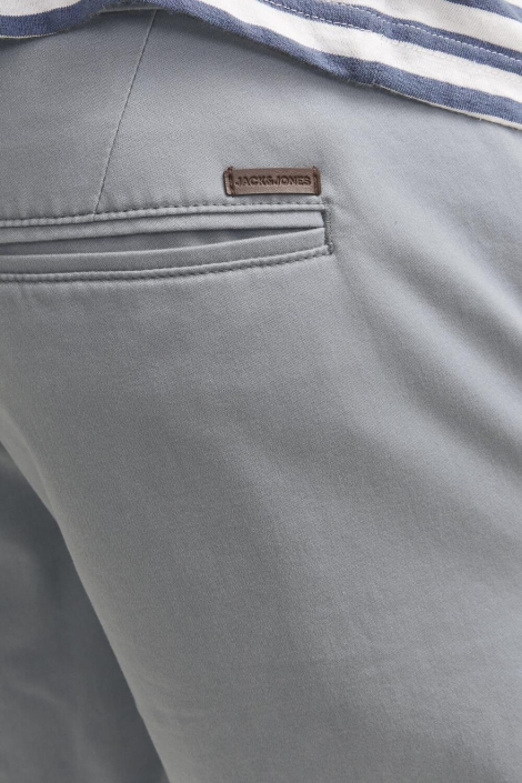 Jack & Jones grijze heren korte broek | Close up