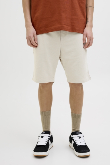 Jack & Jones Broek JJBRADLEY SWEAT SHORTS S 12249285 MOONBEAM