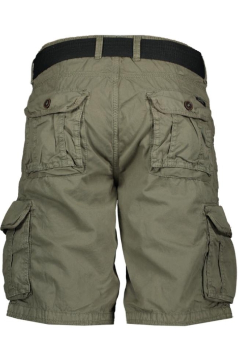 Cars groene heren korte broek | Achteraanzicht