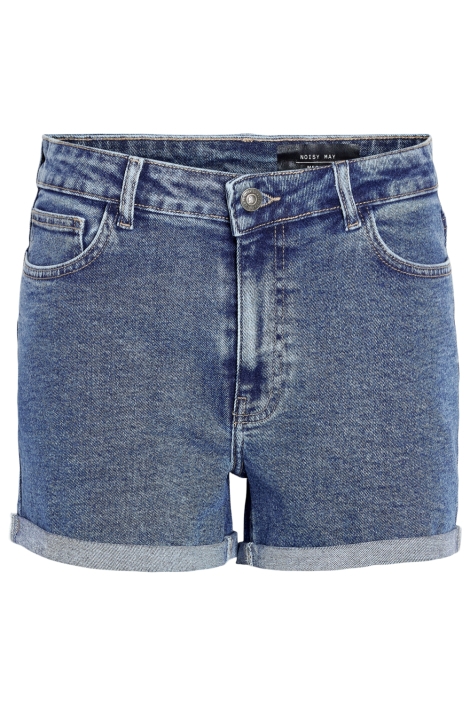 Noisy may blauwe dames korte broek | Vooraanzicht