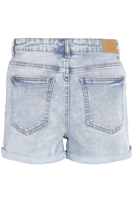 Noisy may blauwe dames korte broek | Achteraanzicht