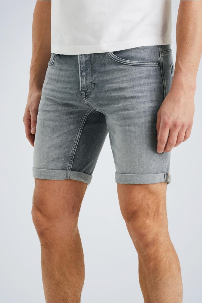 PME legend grijze heren korte broek | Model zijaanzicht