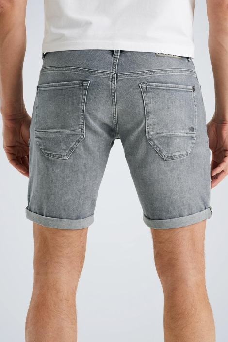 PME legend grijze heren korte broek | Model achteraanzicht