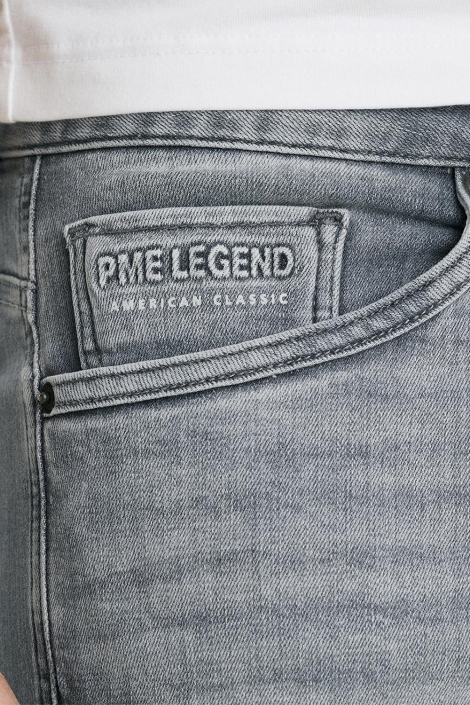 PME legend grijze heren korte broek | Close up