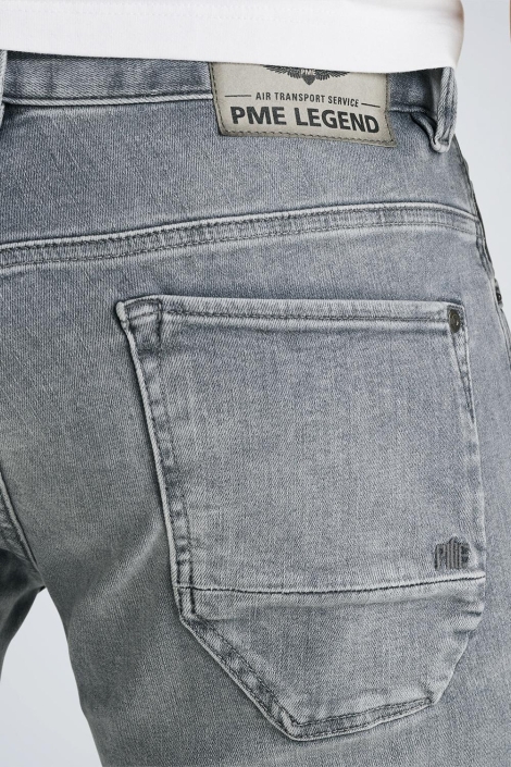 PME legend grijze heren korte broek | Close up