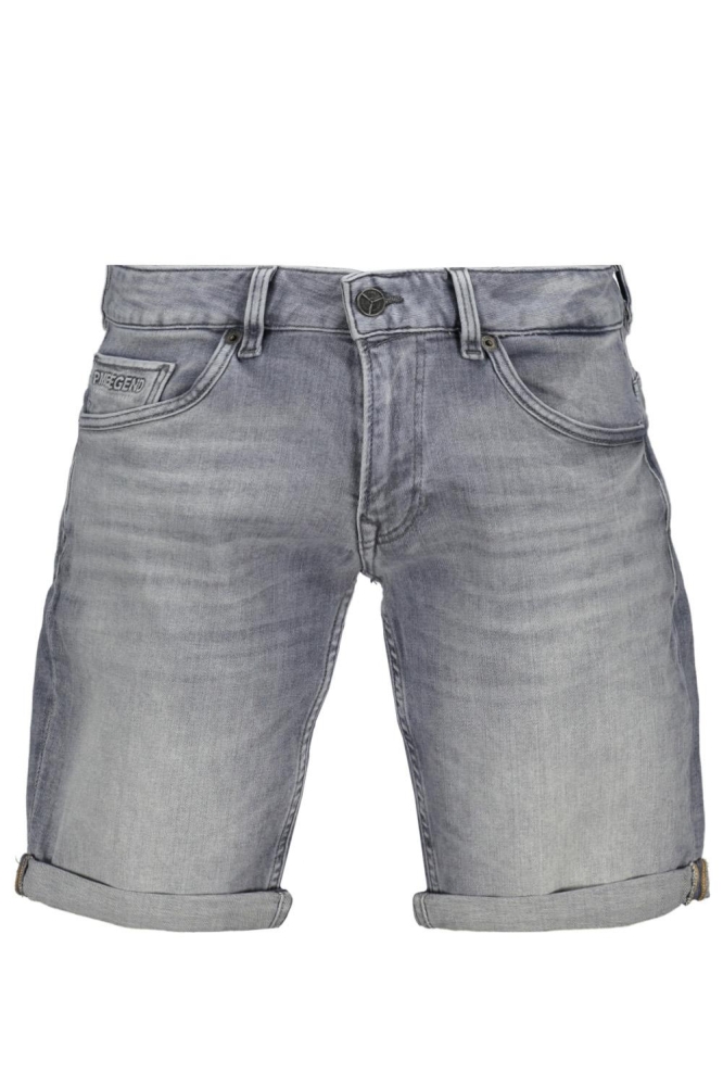 PME legend grijze heren korte broek | Vooraanzicht