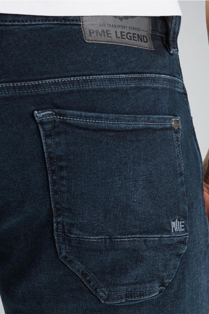 PME legend blauwe heren korte broek | Close up