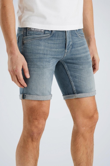 PME legend blauwe heren korte broek | Model vooraanzicht