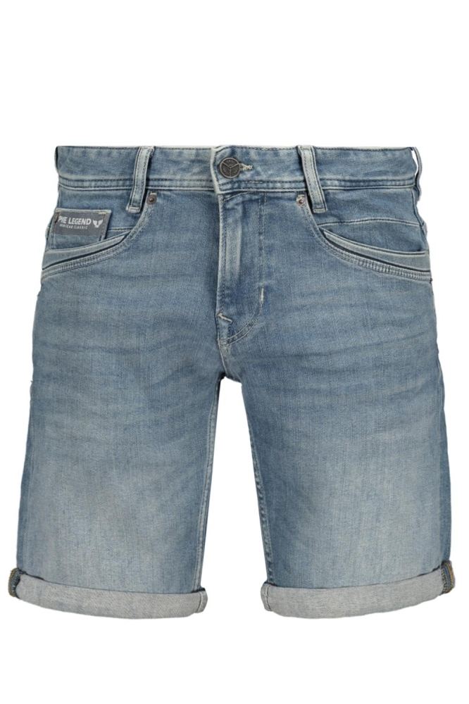 PME legend blauwe heren korte broek | Vooraanzicht