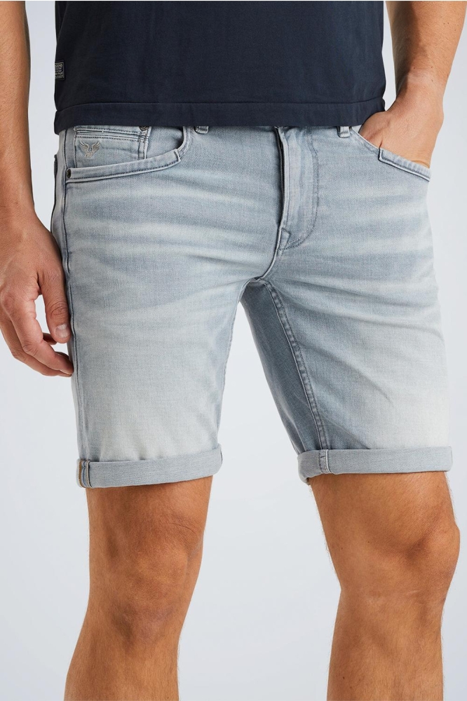 PME legend blauwe heren korte broek | Model vooraanzicht