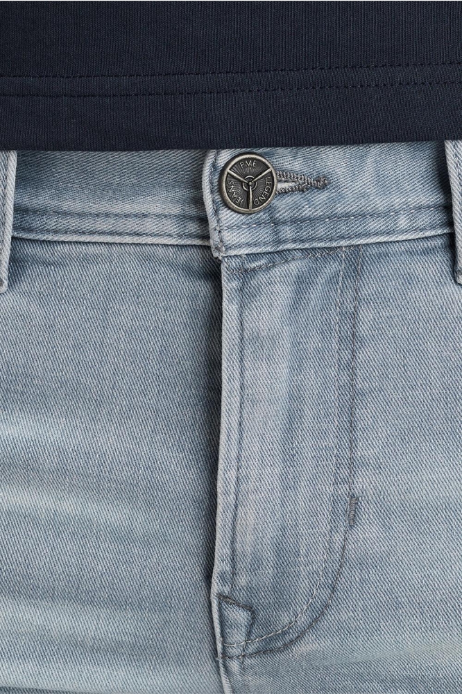 PME legend blauwe heren korte broek | Close up