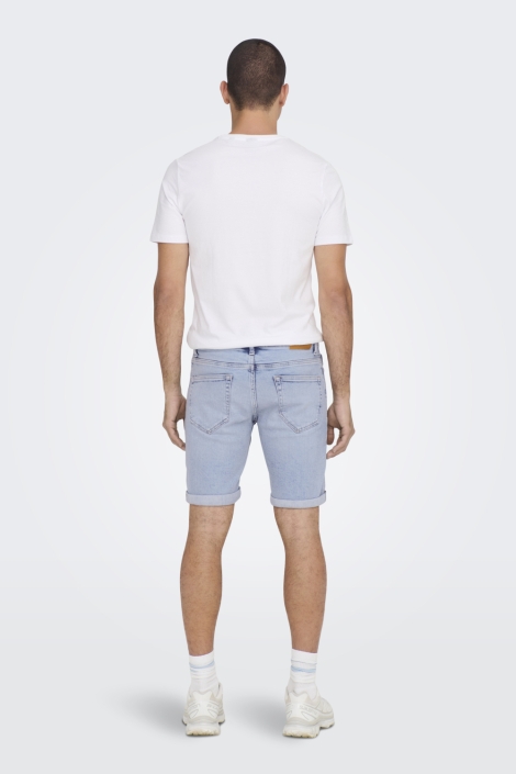 Only & Sons blauwe heren korte broek | Model