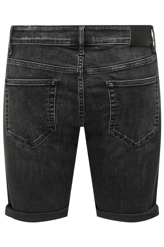 Only & Sons zwarte heren korte broek | Model