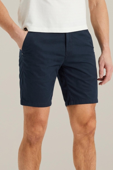 Vanguard v65 shorts fine twill stretch Blauw