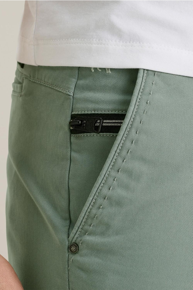 Vanguard groene heren korte broek | Close up