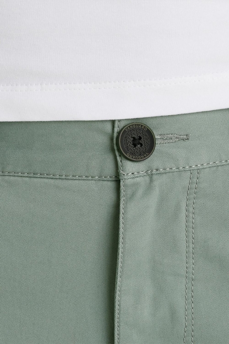 Vanguard groene heren korte broek | Close up