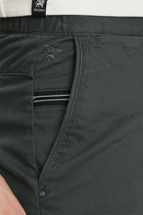 Vanguard groene heren korte broek | Close up