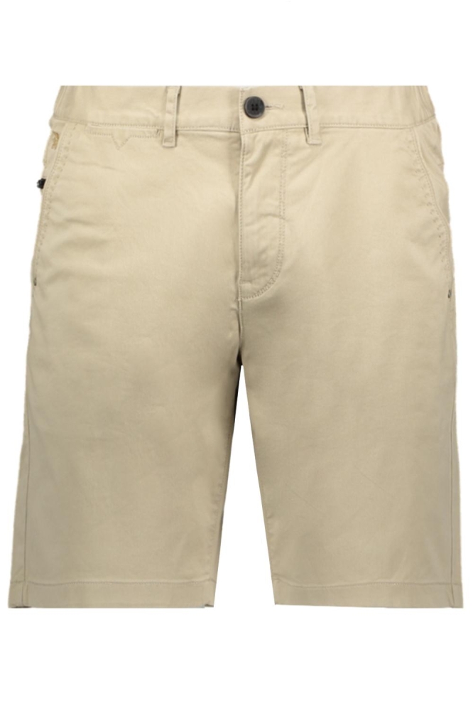 Vanguard beige heren korte broek | Vooraanzicht