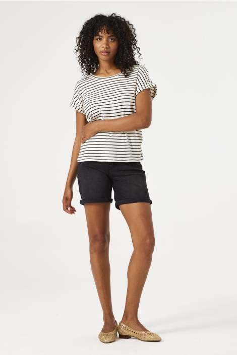 Garcia zwarte dames korte broek | Model