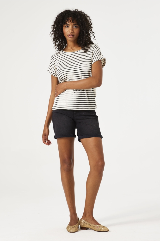 Garcia zwarte dames korte broek | Model