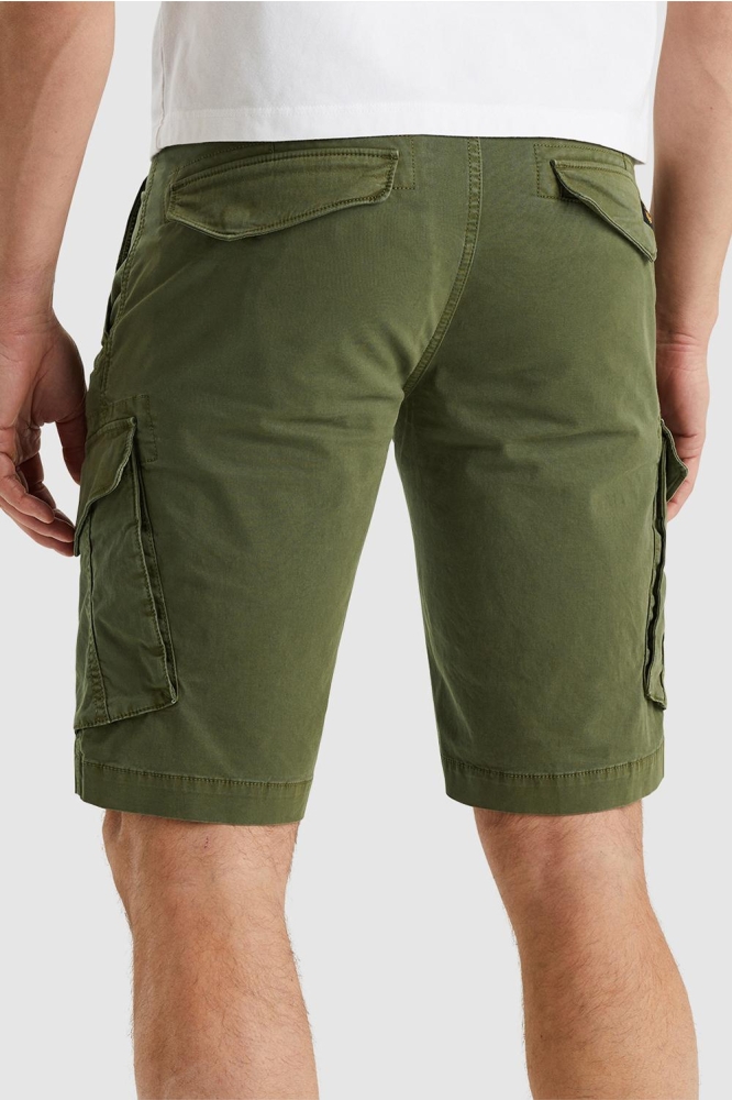 PME legend groene heren korte broek | Model achteraanzicht