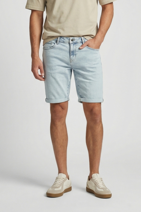 Cars blauwe heren korte broek | Model vooraanzicht