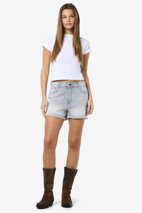 Noisy may grijze dames korte broek | Model